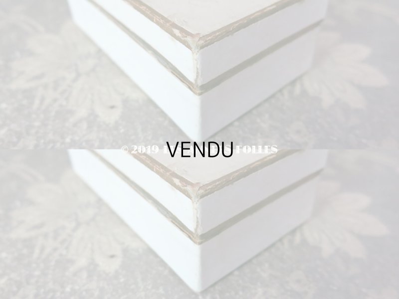 画像8: アンティーク 彫刻屋の小さな紙箱 