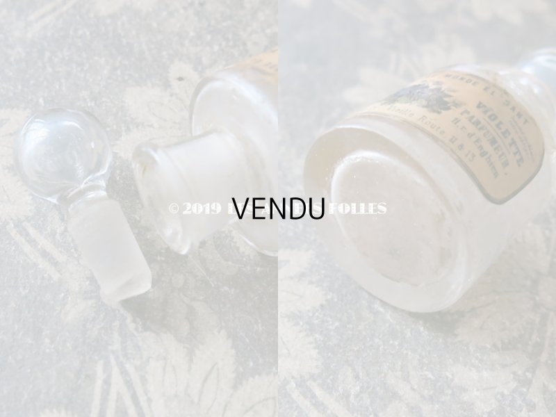 画像6: アンティーク 菫のパフュームボトル PARFUMERIE DU MONDE ELEGANT