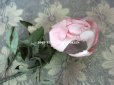 画像2: 1900年代 アンティーク 薔薇の布花 (2)