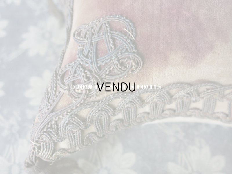 画像11: 19世紀末 アンティーク グローブ・ド・マリエのクッション ピンクッション (1114)