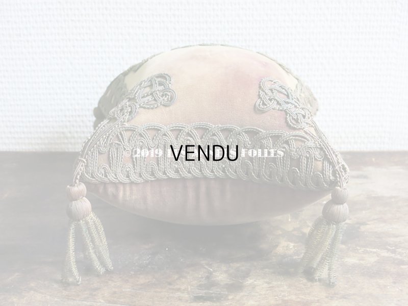 画像7: 19世紀末 アンティーク グローブ・ド・マリエのクッション ピンクッション (1114)