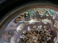 画像8: 19世紀 アンティーク ルリケール 草花＆クロス 聖遺物のガラスフレーム 聖人の遺品 封蝋付き ペーパーロール