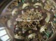 画像5: 19世紀 アンティーク ルリケール 草花＆クロス 聖遺物のガラスフレーム 聖人の遺品 封蝋付き ペーパーロール