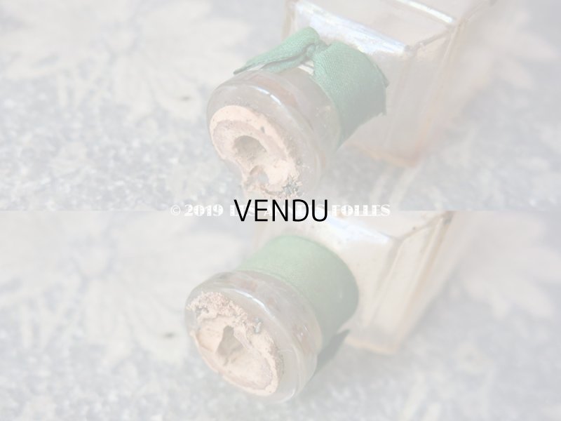 画像11: アンティーク 薔薇のパフュームボトル クリスタル製 EXTRAIT CONSENTRE AUX FLEURS  - PELLETIER PARIS - 