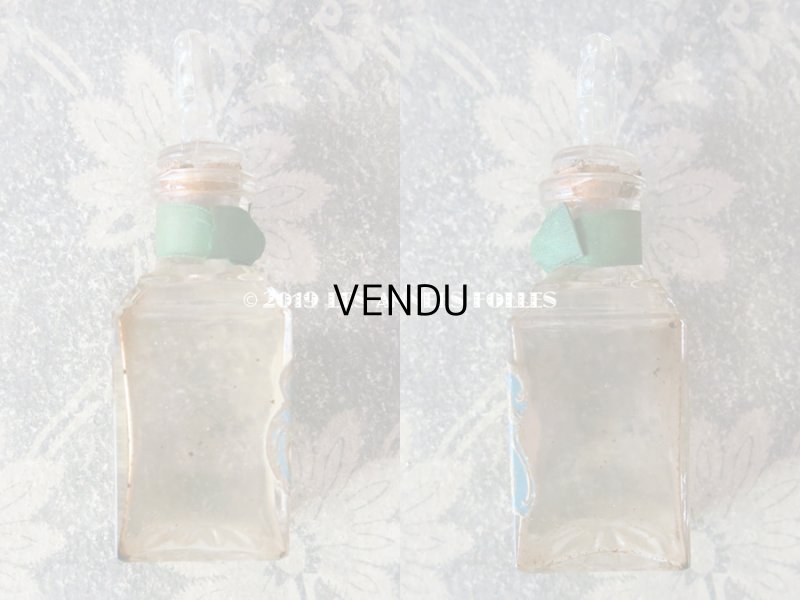 画像6: アンティーク 薔薇のパフュームボトル クリスタル製 EXTRAIT CONSENTRE AUX FLEURS  - PELLETIER PARIS - 