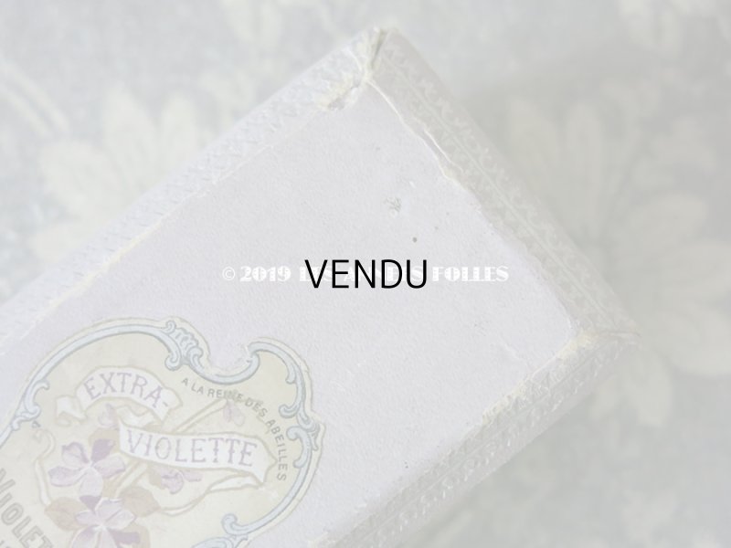 画像10: アンティーク  菫のパフュームボックス EXTRA-VIOLETTE - VIOLET PARIS -