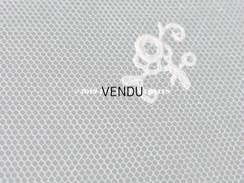 画像5: 新品同様 19世紀 アンティーク ミサ用のヴェール アプリカシオン・アングレテール