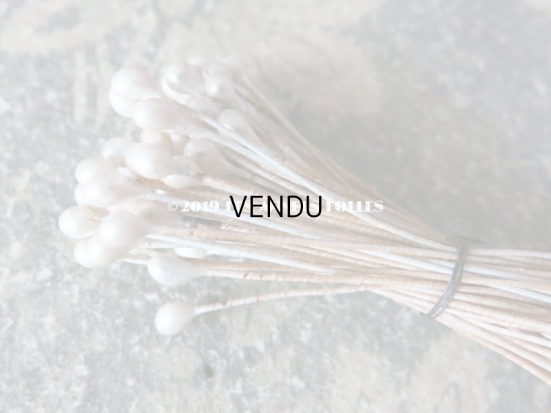 画像4: アンティーク ペップ パール加工 コサージュ用 花芯 