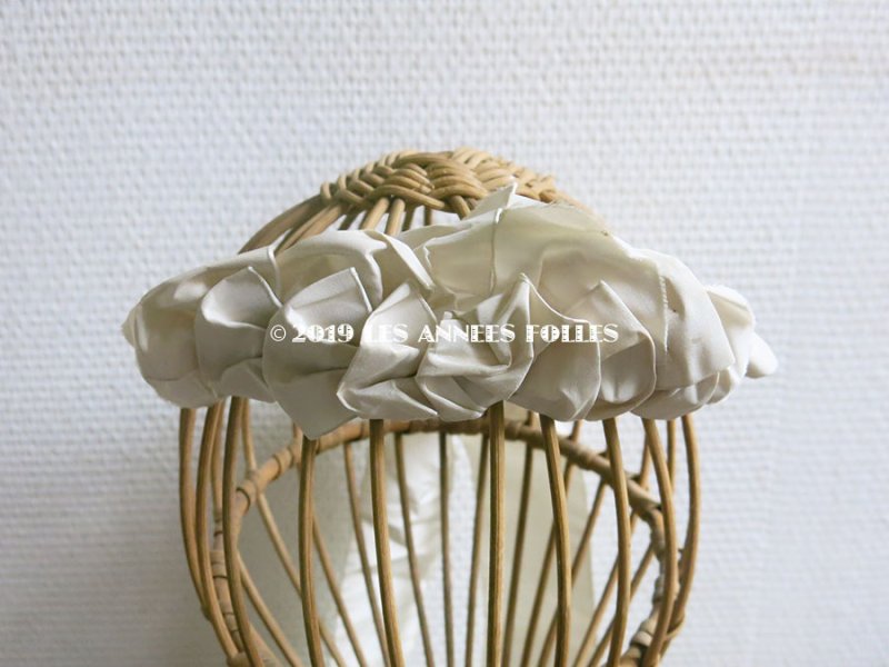 画像9: 19世紀 アンティーク ナポレオン3世時代 ヴェールガールのヘッドリース 2点セット