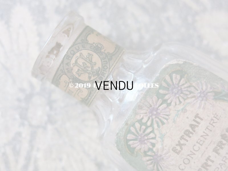 画像4: アンティーク マーガレットのパフュームボトル EXTRAIT CONCENTRE  - VIBERT FRERES PARIS -