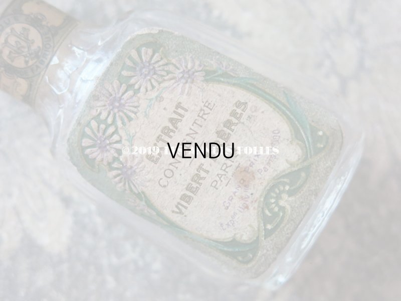画像3: アンティーク マーガレットのパフュームボトル EXTRAIT CONCENTRE  - VIBERT FRERES PARIS -
