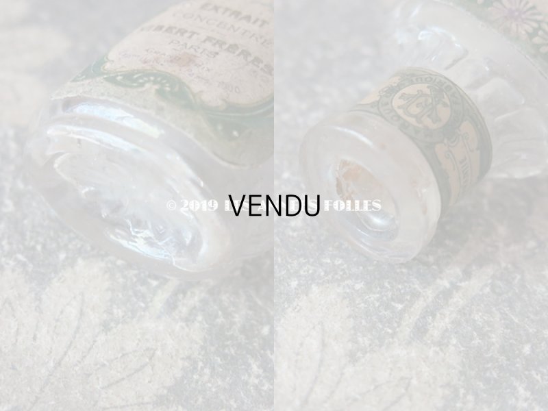 画像6: アンティーク マーガレットのパフュームボトル EXTRAIT CONCENTRE  - VIBERT FRERES PARIS -
