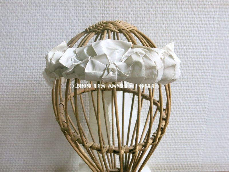 画像14: 19世紀 アンティーク ナポレオン3世時代 ヴェールガールのヘッドリース 2点セット