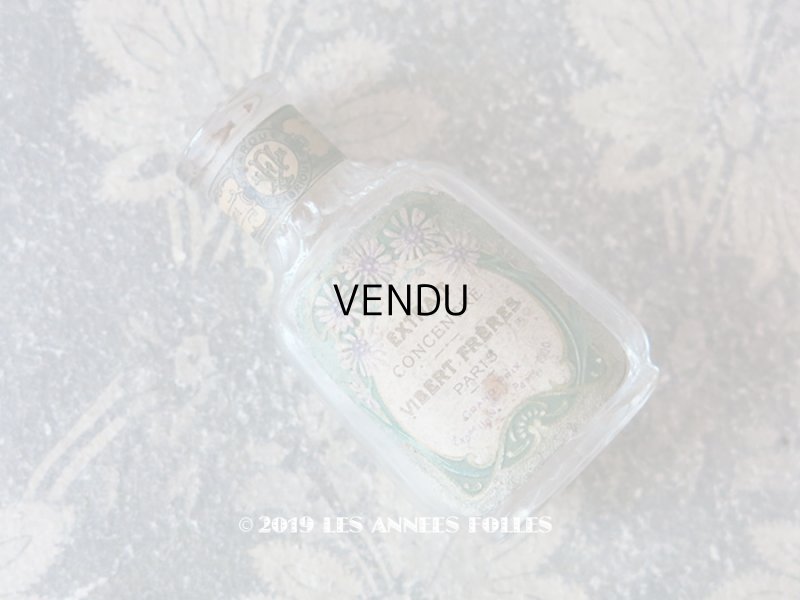 画像1: アンティーク マーガレットのパフュームボトル EXTRAIT CONCENTRE  - VIBERT FRERES PARIS -