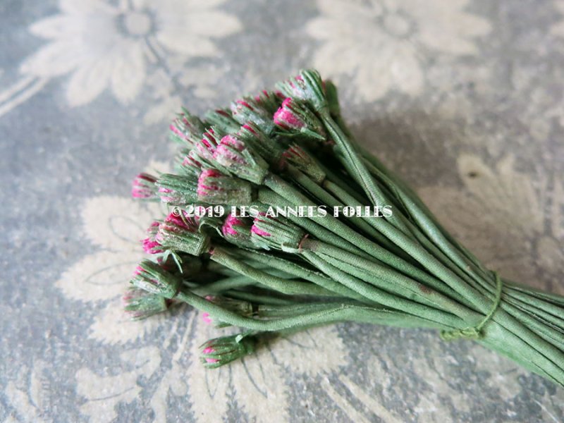 画像4: アンティーク デイジーの蕾の布花