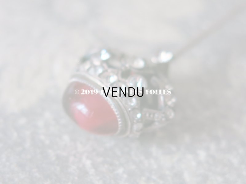 画像4: 19世紀 アンティーク 王冠のハットピン エパングル