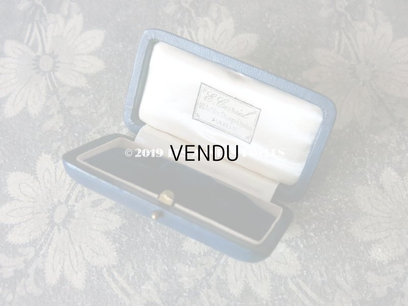 画像6: アンティーク 本革製 薔薇のガーランド ジュエリーボックス 