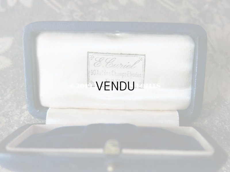 画像7: アンティーク 本革製 薔薇のガーランド ジュエリーボックス 