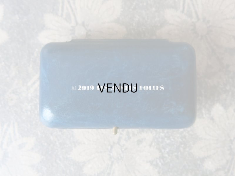 画像4: アンティーク 本革製 薔薇のガーランド ジュエリーボックス 