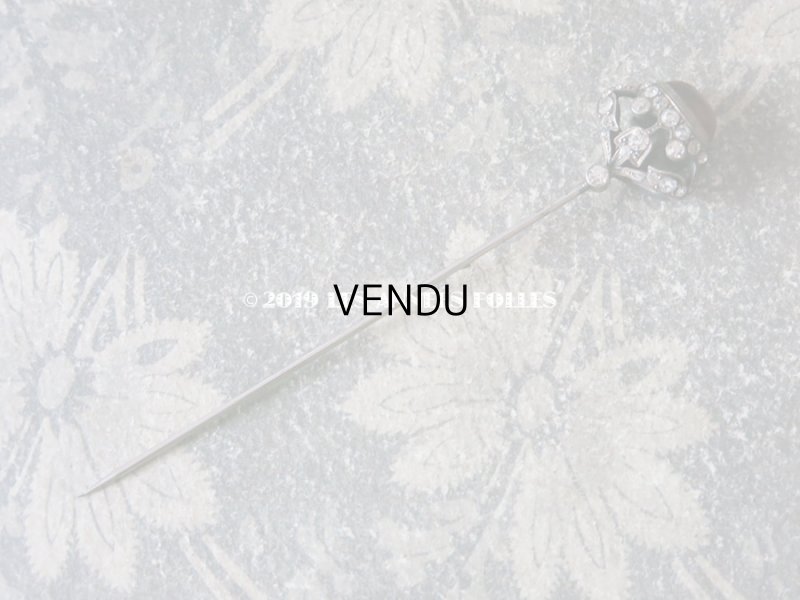 画像5: 19世紀 アンティーク 王冠のハットピン エパングル