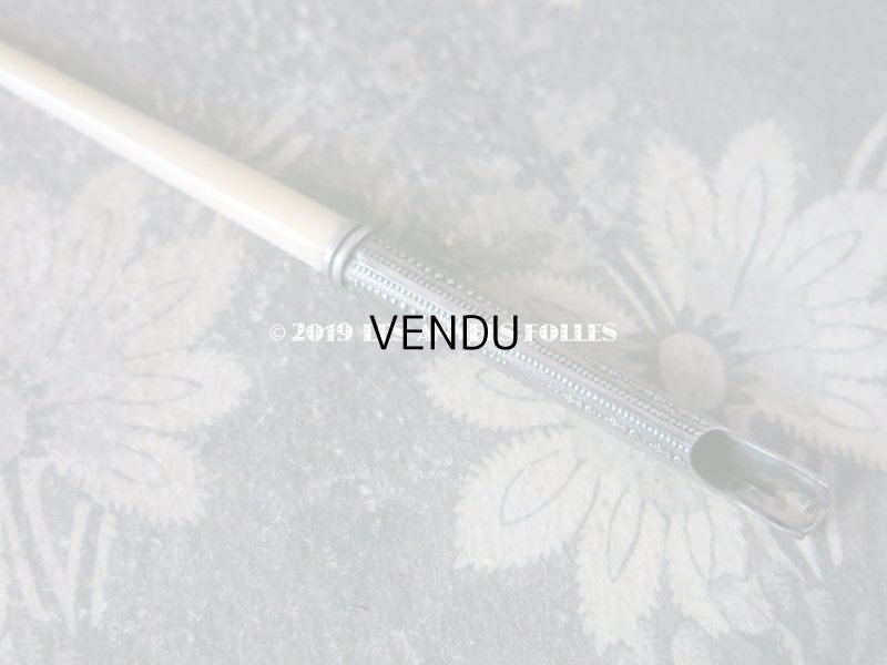 画像5: 1900年代 アンティーク ペン軸 薔薇のガーランド