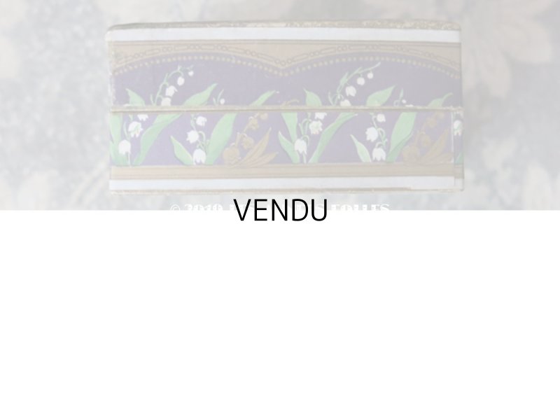 画像6: アンティーク パウダーボックス 鈴蘭 IRRESISTIGLE MUGUET - VIVILLE PARIS -