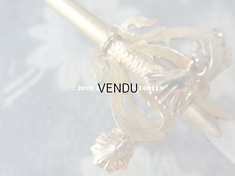 画像10: 19世紀 アンティーク ラトル ベルメイユ シルバー製 ゴールドコーティング