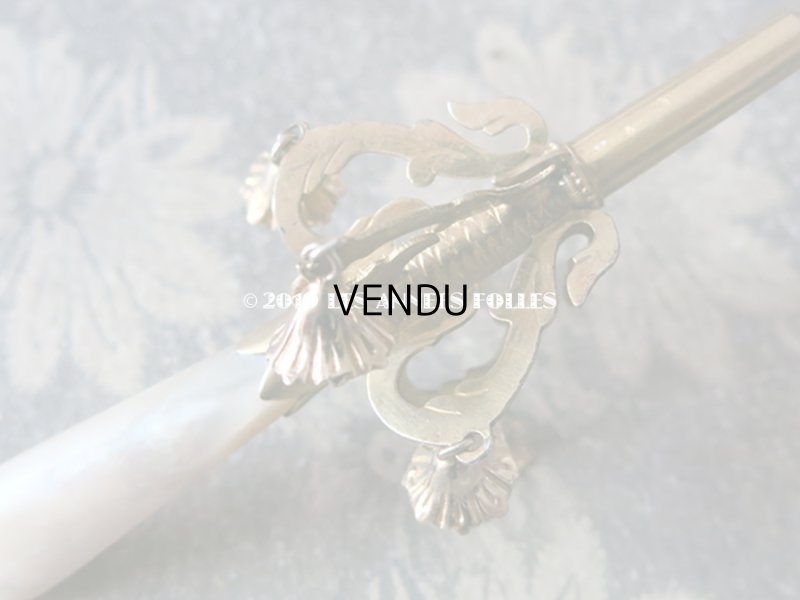 画像3: 19世紀 アンティーク ラトル ベルメイユ シルバー製 ゴールドコーティング