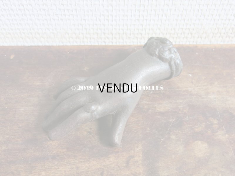 画像3: 19世紀 アンティーク リングを付けた右手 ジュエリースタンド＆ペーパーウェイト