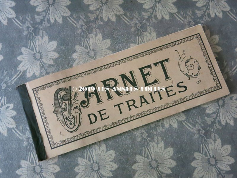 画像4: 1931年 アンティーク 取引記録のカルネ CARNET DE TRAITES (167)