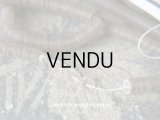 1900年代 アンティーク ゼラチン製  スパンコール ソレイユ 4mm シルバー 