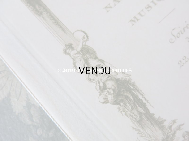 画像7: 1914年 アンティーク  イギリス国王&女王を招いた オペラ座の舞台の演目カード