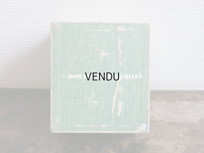 画像4: 1900年代 アンティーク 薔薇 & 草花のガーランド  カルトナージュボックス