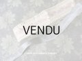 19世紀末 アンティーク シルク製 ベルベット＆サテンリボン 19mm幅 ダブルフェイス 約6m グレー