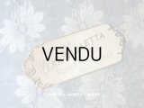 アンティーク 菫のパウダーボックスのラベル VERA VIOLETTA　- ROGER & GALLET PARIS -