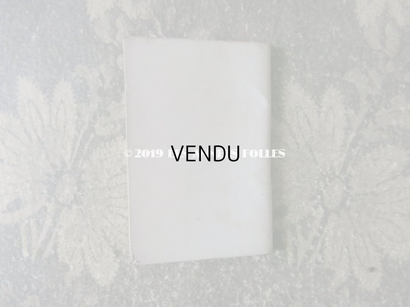 画像3: 1900年代 アンティーク コンフィズリー　オ・べべ・ローズの小さなカレンダーのカルネ  - AU BEBE ROSE -