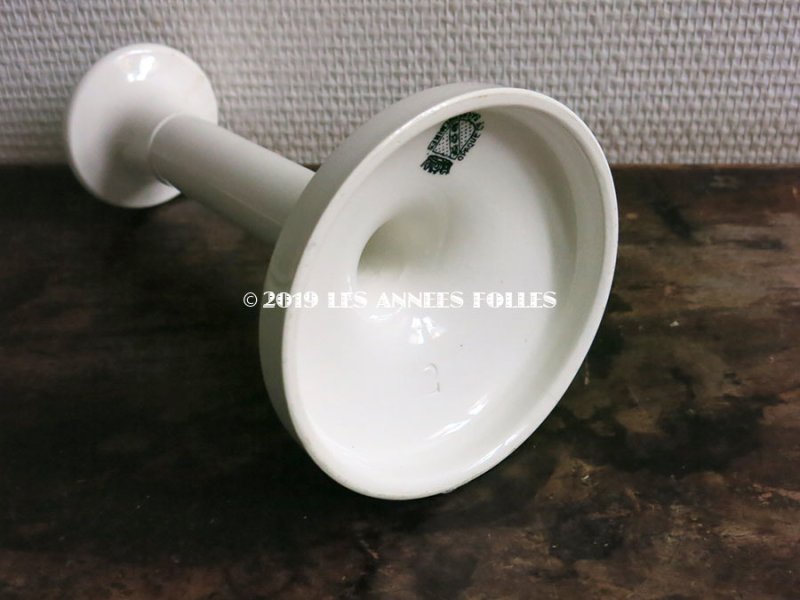 画像5: アンティーク  *蚤の市* SARREGUEMINES窯の燭台 キャンドルホルダー