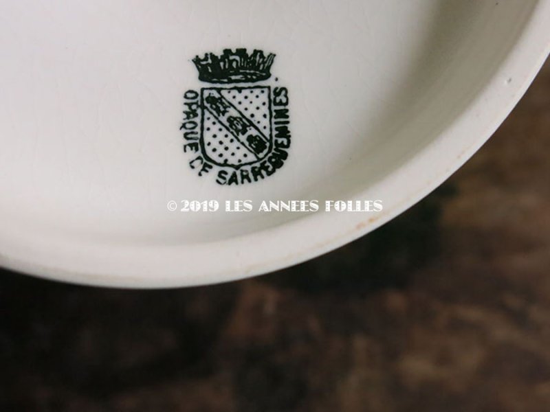 画像6: アンティーク  *蚤の市* SARREGUEMINES窯の燭台 キャンドルホルダー