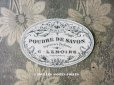 画像1: アンティーク ソープラベル POUDRE DE SAVON - G.LEMOINE PARIS - (1)