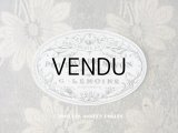 アンティーク ソープラベル POUDRE DE SAVON - G.LEMOINE PARIS -
