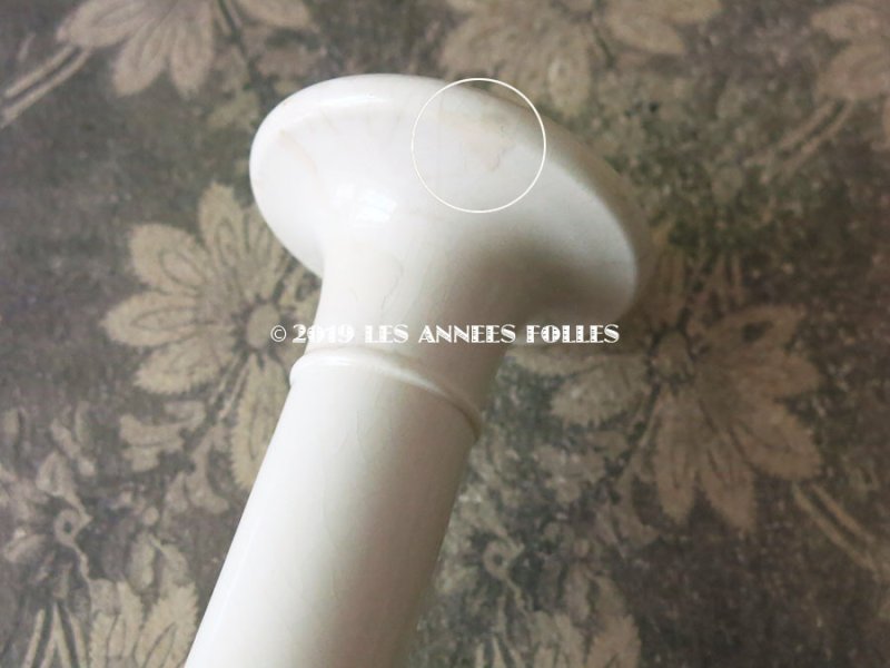 画像8: アンティーク  *蚤の市* SARREGUEMINES窯の燭台 キャンドルホルダー