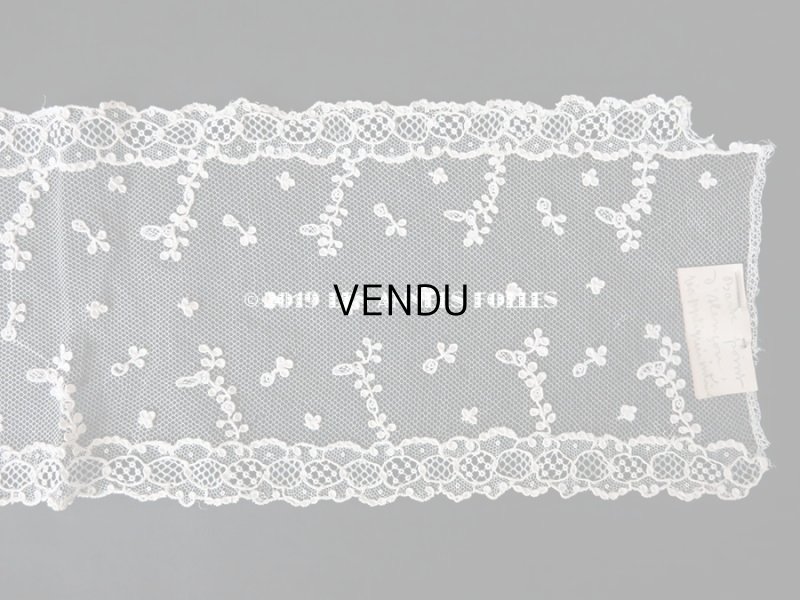 画像6: アンティーク ニードルレース アランソンレースのバルブ  