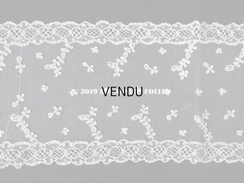 画像4: アンティーク ニードルレース アランソンレースのバルブ  