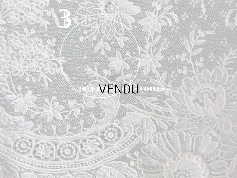 画像11: 19世紀末 アンティーク ニードルレース ポワンドガーズ  【ポワン・ド・ガーズ】 140cm 16.8cm幅