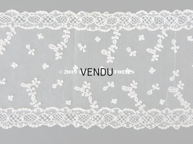 画像3: アンティーク ニードルレース アランソンレースのバルブ  