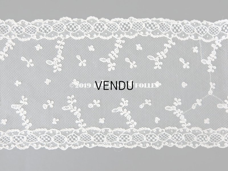 画像5: アンティーク ニードルレース アランソンレースのバルブ  