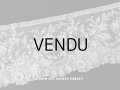 19世紀末 アンティーク ニードルレース ポワンドガーズ  【ポワン・ド・ガーズ】 140cm 16.8cm幅
