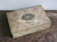 画像3: 1900年代 アンティーク 薄紫色のリボン & 薔薇のガーランド  カルトナージュボックス