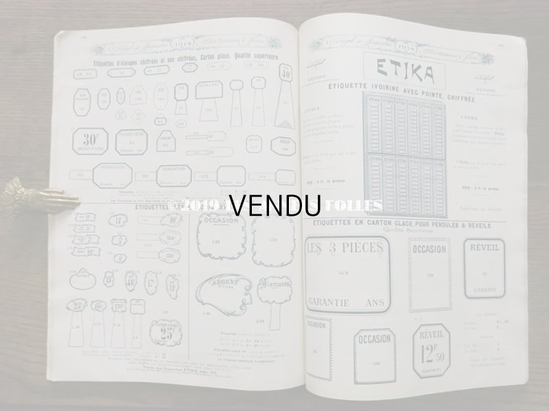 画像16: 1914年 アンティーク ジュエラー用 什器のカタログ - SIEGEL & AUGUSTIN -