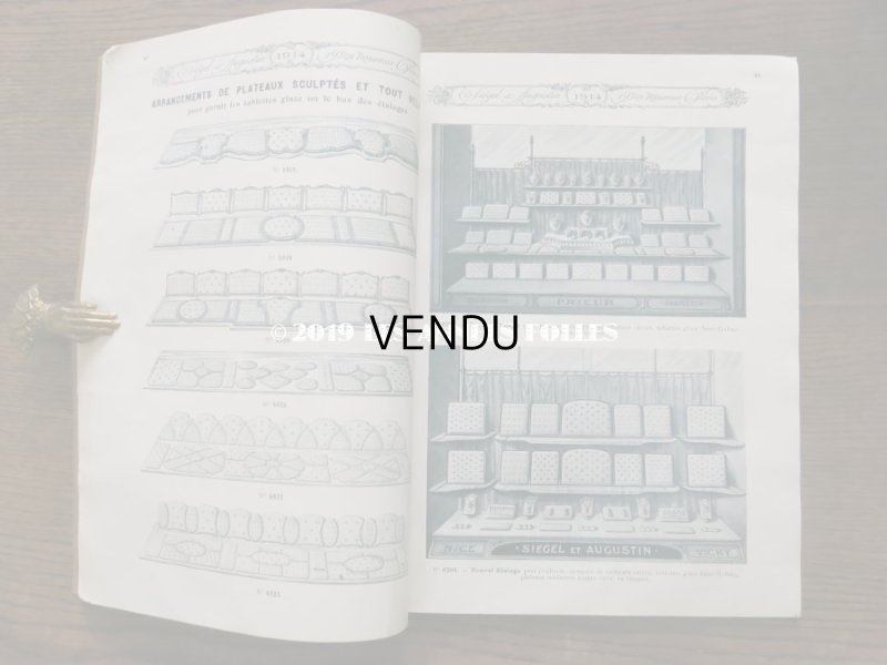 画像10: 1914年 アンティーク ジュエラー用 什器のカタログ - SIEGEL & AUGUSTIN -